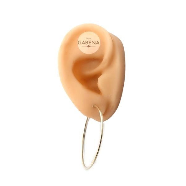 AC-11 aros argolla cubanos n5 plata
