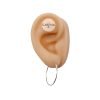 AC-12 aros argolla cubano n3 plata