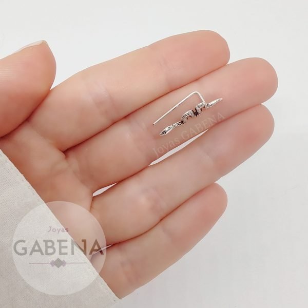 aro trepador cobra plata 925