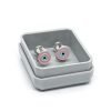 Aros Abridores ojo turco Plata 925 rosa