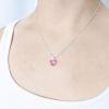 Collar Swarovski Corazón Rose