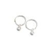 argollas cubic blanco chico