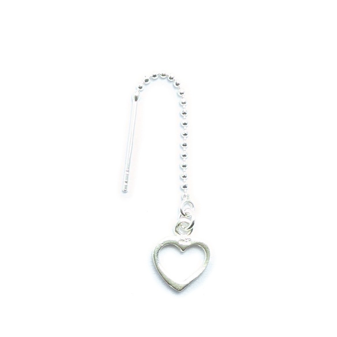 Collar De Corazón Plata De Ley 925 Para Mujer Con Circonita 3A - Cadena Ajustable 45+5 Cm, Joyería Elegante