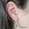Aros Cristal Swarovski Corazon 10mm Plata 925