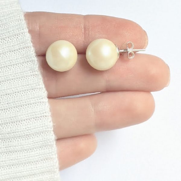 Aros perla cultivada 12mm