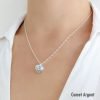 collar cristal swarovski corazon