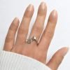 anillo estrella doble