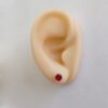 Aros Abridores Cristal 6mm Plata 925 2