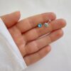 Aros Abridores Cristal 6mm Plata 925 2