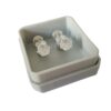 AA-85 abridores cristal 4mm plata