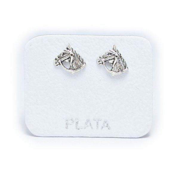 Aros Caballo Plata