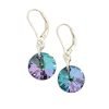 aros cristal swarovski rivoli vitrail light plata