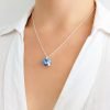 collar cristal swarovski rivoli vitrail light plata