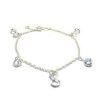 Pulsera infitinos y cubic cristal