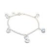 Pulsera infitinos y cubic cristal