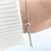 Pulsera Regulable Destello de Cristales