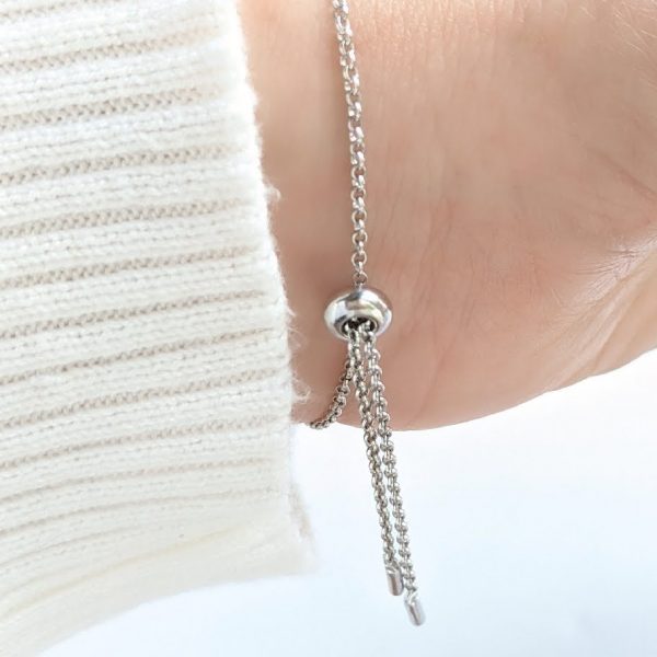 Pulsera Regulable Destello de Cristales