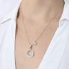 collar luna con estrella cristal