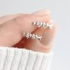 Aros Corazon Cristal Y Flecha