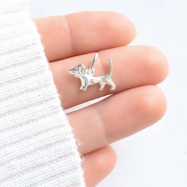 Dije perro salchicha 16mm