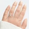 Anillo infinito plata