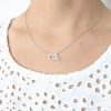 Collar corazón con infinito