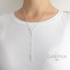 CO-42 rosario con bolitas 2mm 50cm plata 925