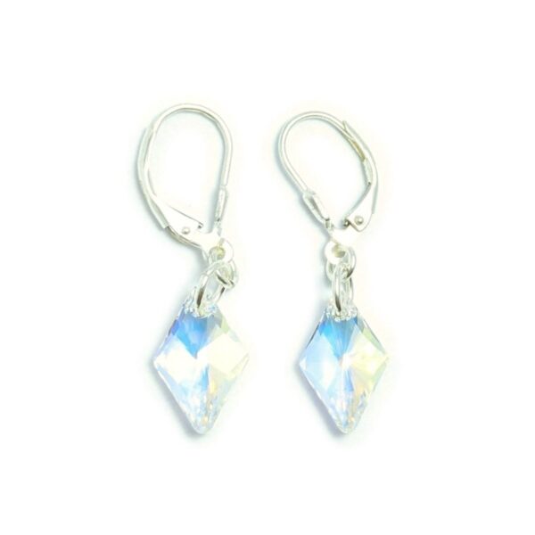 Aros Swarovski rombo