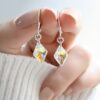 Aros Swarovski rombo Aurora Boreal