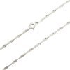 cadena singapur 2mm plata 925
