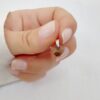 Dije Cristal Corazon 10mm Plata 925 greige