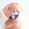 dije swarovski corazon 14mm