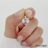 dije cristal swarovski corazon comet argent