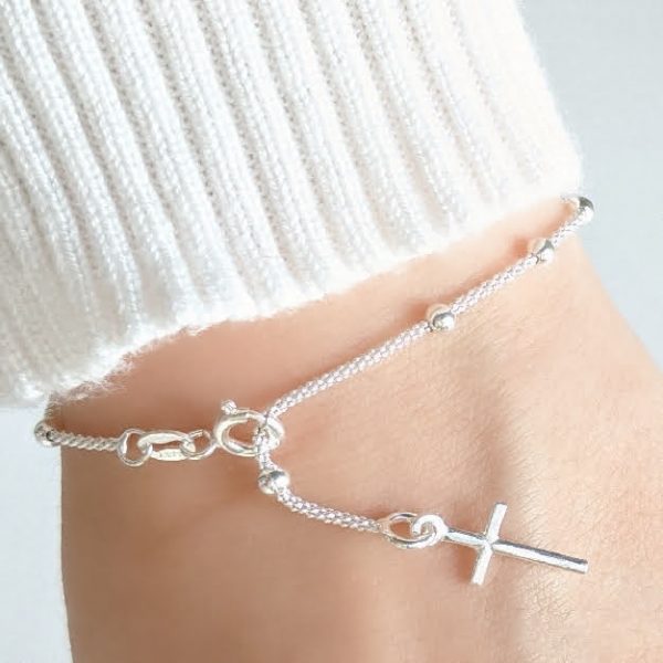 Pulsera denario con cadena coreana