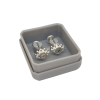 AA-102 aros abridores ojo cristal plata