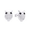 Aros Buho Plata 925 v2