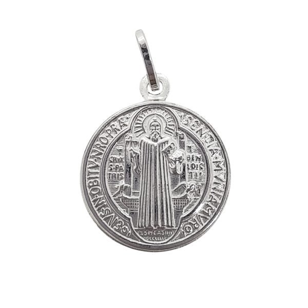 Dije San Benito Plata 925 santo