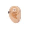 aro cuff ala plata oreja