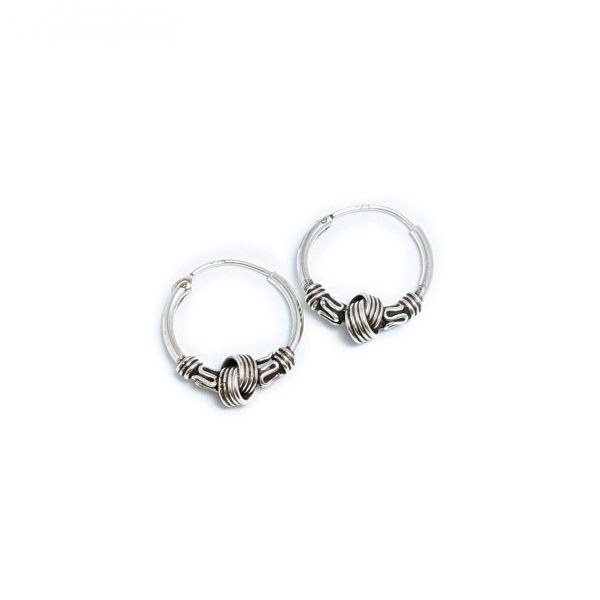 Aros argollas bali nudo