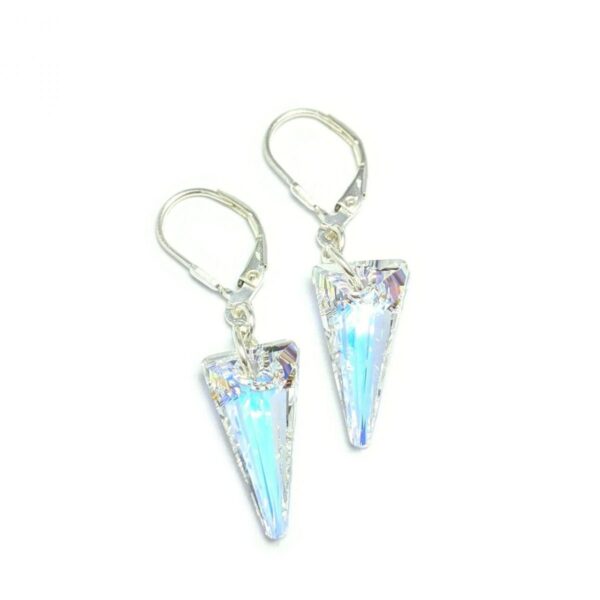 Aros Swarovski Péndulo Spike Aurora Boreal 18mm