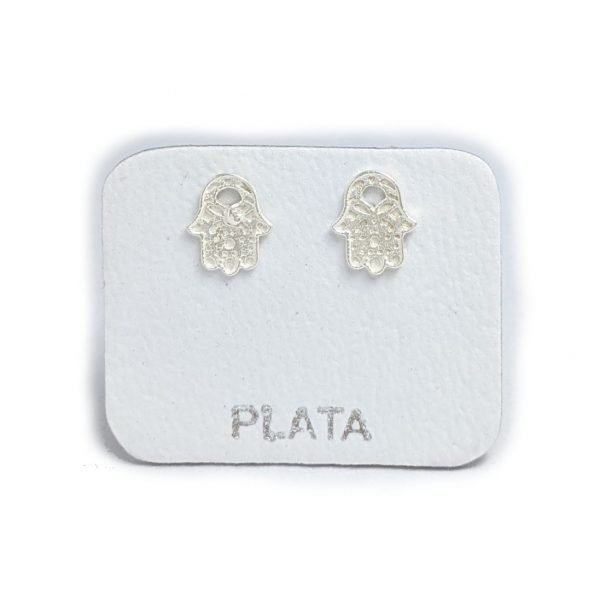 Aros mano de Fátima Hamsa 7mm