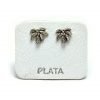 Aros Palmera Plata 925