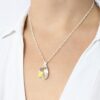 Collar Swarovski gota 22mm