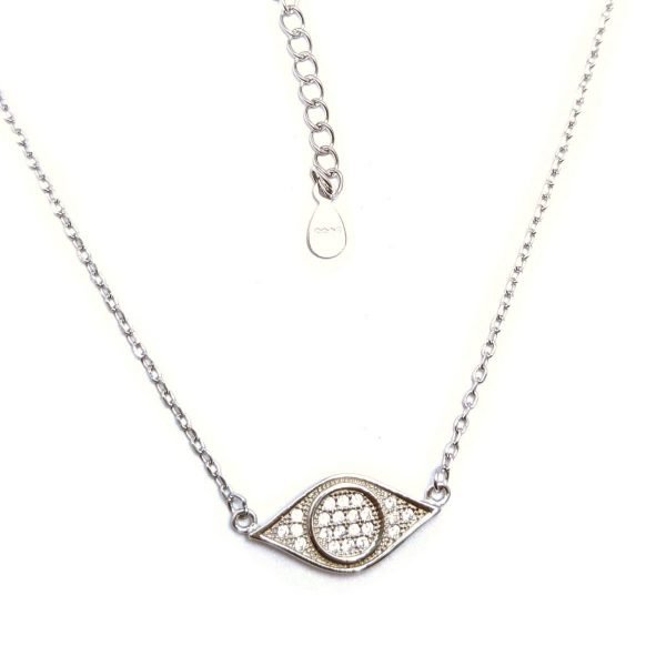 Collar ojo con cristales