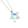 Collar Swarovski estrella de mar aurora boreal