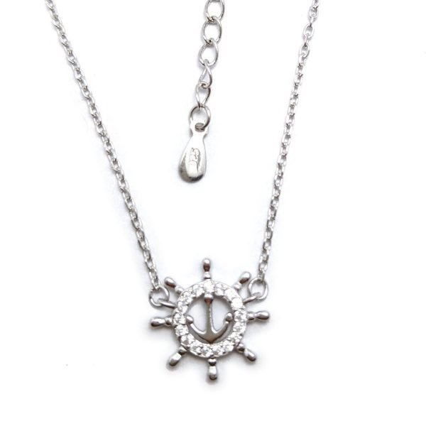 Collar timón con cristales