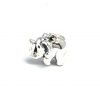Dije elefante plata inflada
