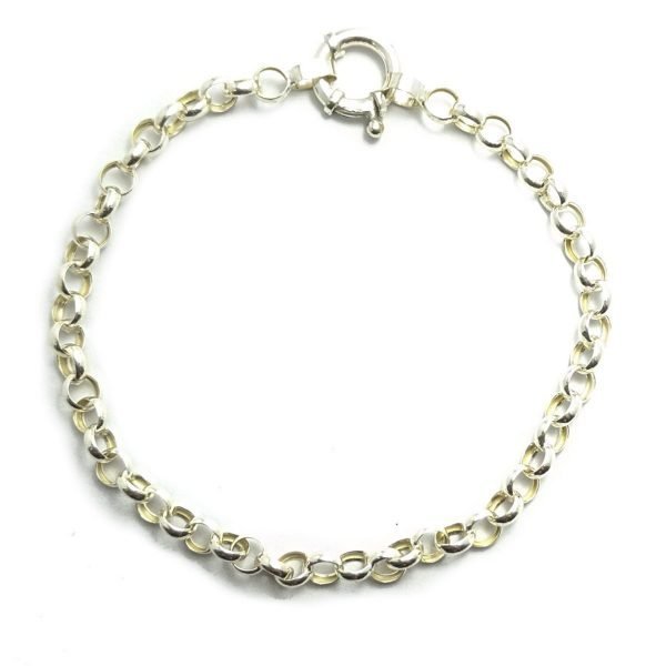 Pulsera Rolo N°00 4mm cierre marinero