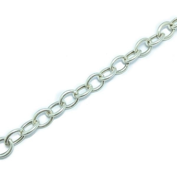 Pulsera Rolo oval 7mm