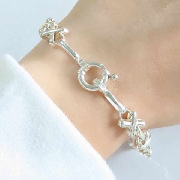 Pulsera Cruz Cierre Marinero